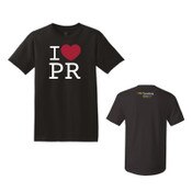 USC Trojans I Heart PR Annenberg Promotional Black T-Shirt